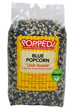 Little Sweetie (Blue) Kernels - Popped Newnan